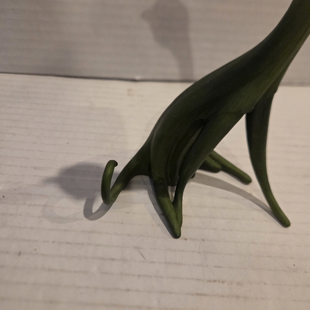 Vintage Enesco Home Grown Green Onion Cat Figurine Boho Bohemian Vegetable - Picture 4 of 9